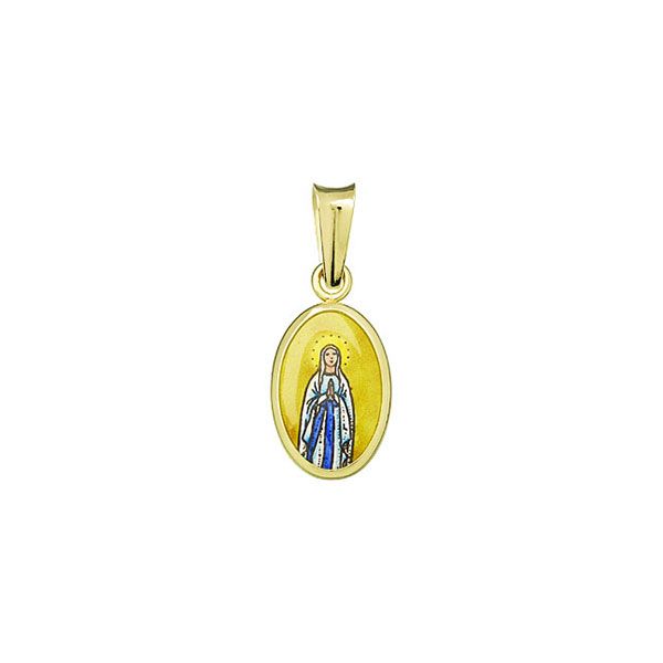 026H Our Lady of Lourdes medal