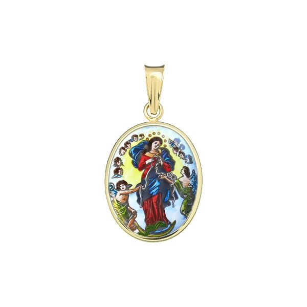 123H Mary Untier of Knots Medal
